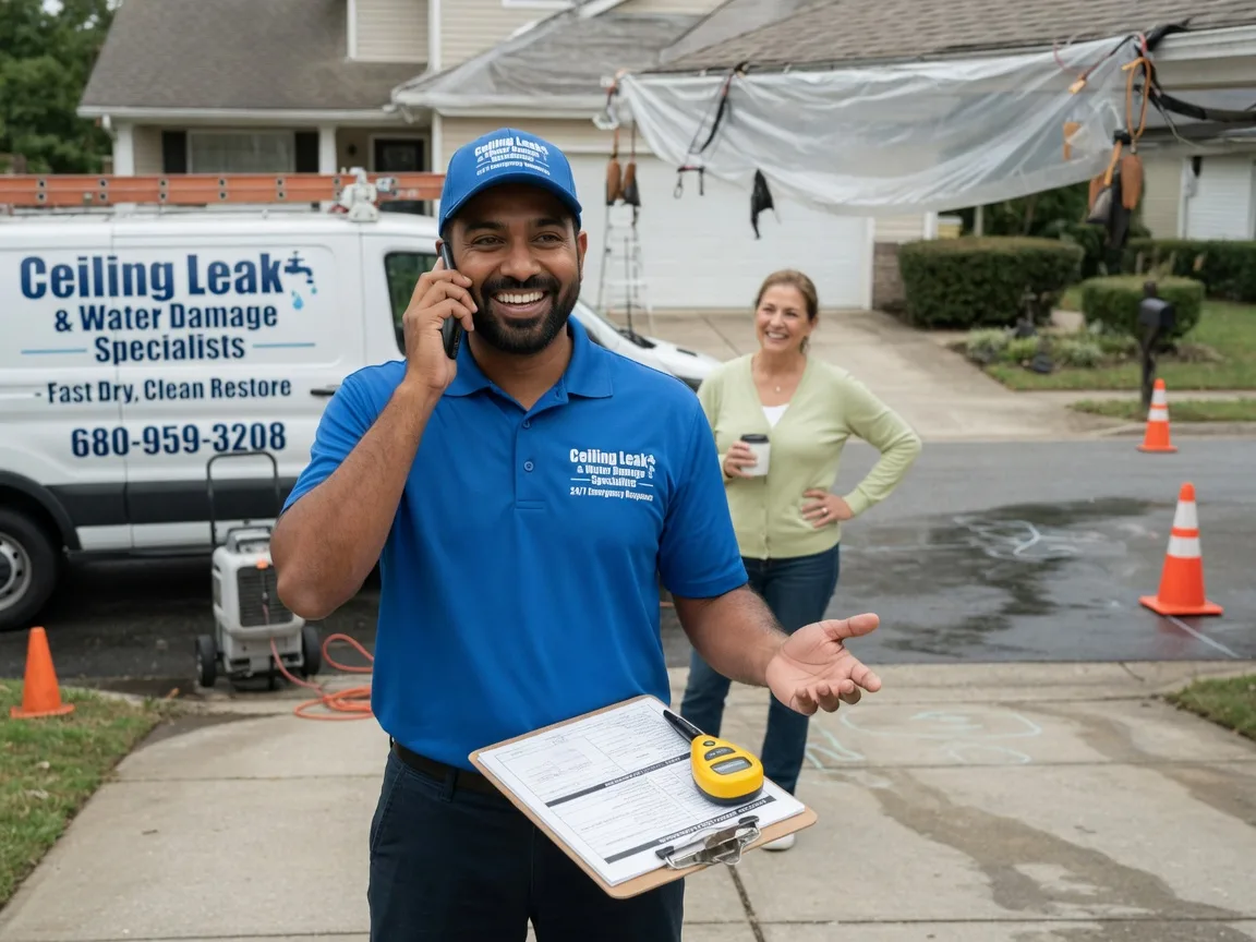 Ceiling Leak Cleanup South Portsmouth, KY FAQs